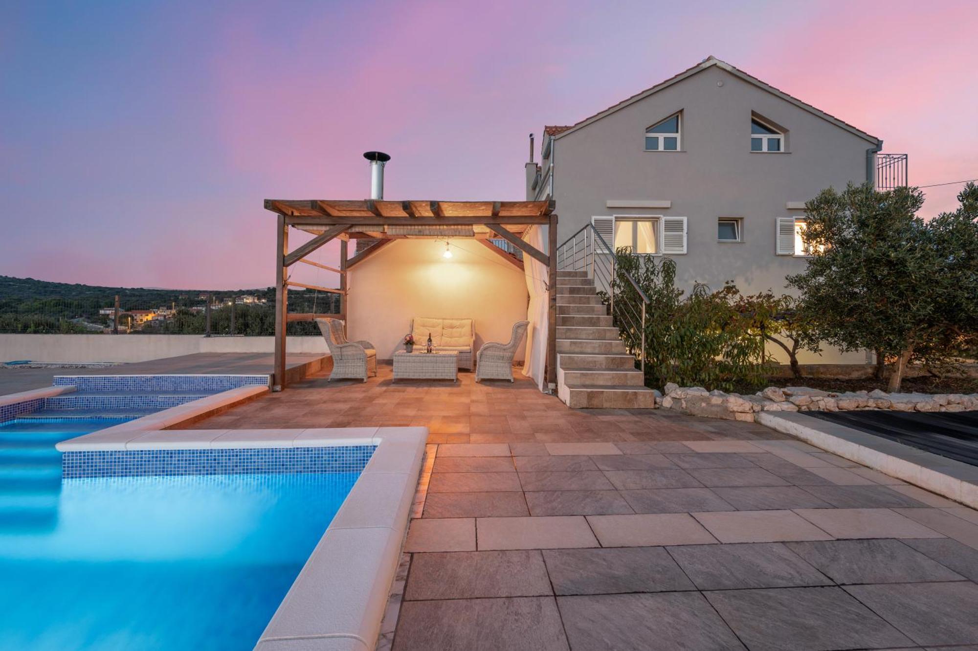 Family House Sonja Villa Sevid Exterior photo